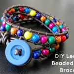 bracelet with colorful beads