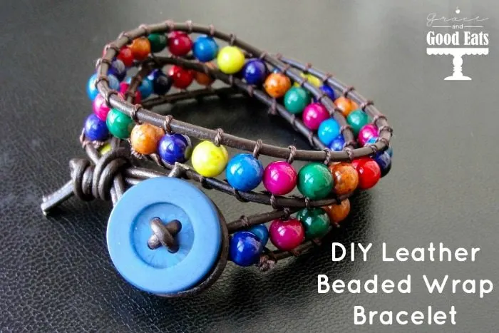 bracelet with colorful beads