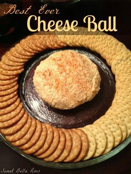 This classic cheese ball recipe is my go to appetizer.