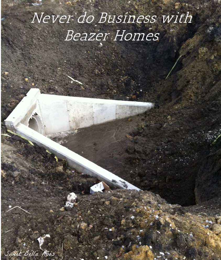 Never do business with Beazer Homes