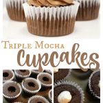 These Mocha Cupcakes have a mocha cream cheese filling and sweet mocha buttercream frosting. Delicious mocha cupcakes to satisfy any chocolate lover!