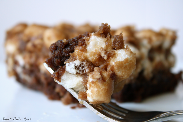 forkful of mississippi mud cake