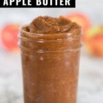 Pumpkin Apple Butter made with steamed apples and pumpkin puree. Make this quick recipe in a blender or food processor and then spread on biscuits or add to oatmeal!