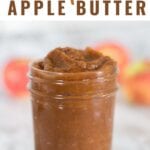 Pumpkin Apple Butter made with steamed apples and pumpkin puree. Make this quick recipe in a blender or food processor and then spread on biscuits or add to oatmeal!