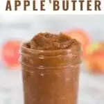 Pumpkin Apple Butter made with steamed apples and pumpkin puree. Make this quick recipe in a blender or food processor and then spread on biscuits or add to oatmeal!