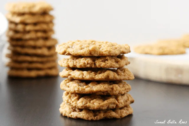 Pumpkin Spice Chewy Oatmeal Cookies #recipe