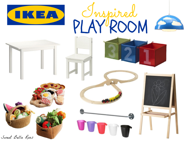 Great ideas for creating the perfect IKEA inspired play room!