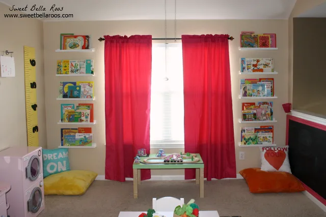 Tips & Tutorials to Create a DIY Budget Friendly Play Room #DIY