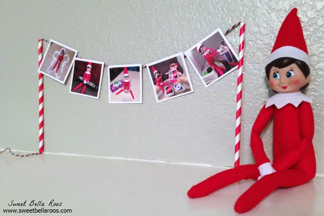 What to do with your Elf on the Shelf when you're away on vacation! Such a cute idea! #Christmas #ElfontheShelf