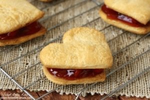 Heart Shaped Cherry Pies