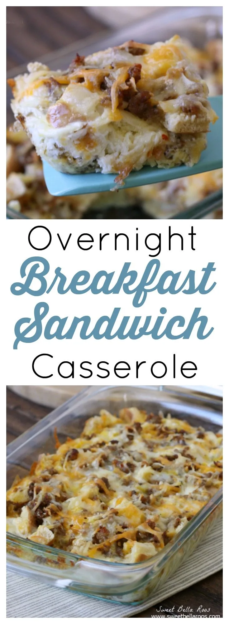 All the yummy ingredients of a sausage breakfast sandwich but even easier to make. Love to make this and top with salsa- so good! 