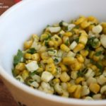 This Corn Salsa reminds me of Chipotle and is so good added to burritos or just scooped up with chips!