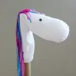 Quick tutorial for a DIY no-sew sock stick horse.  An easy project that only takes a few minutes time and some inexpensive materials to complete.