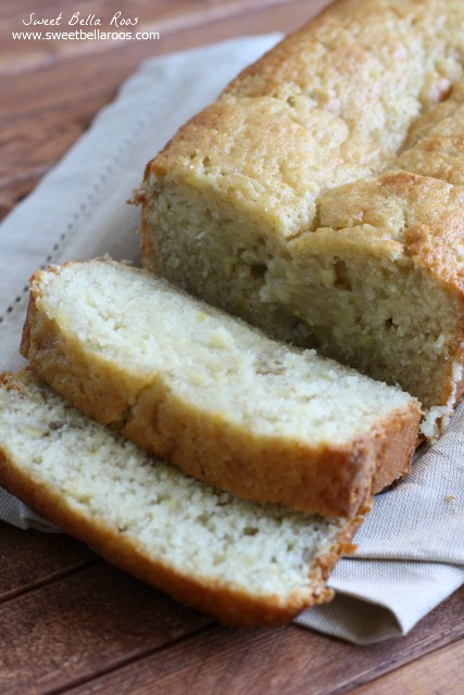 sliced buttermilk banana bread