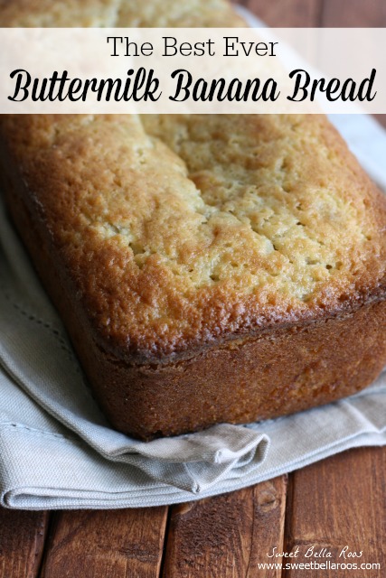 loaf of buttermilk banana bread