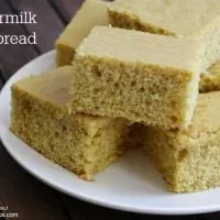 This Buttermilk Cornbread is perfect for soup or chili. I never realized cornbread was this easy!