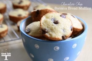 Chocolate Chip Banana Bread Muffins