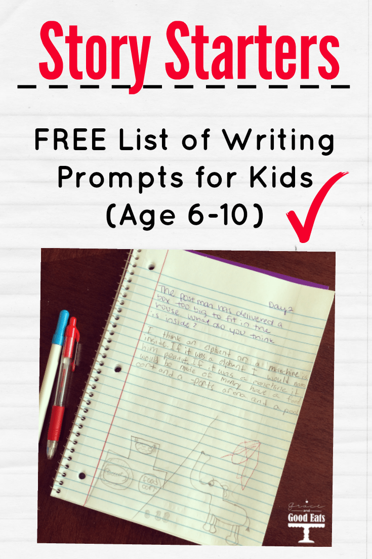 75 Journal Prompts for Kids While at Home - 10 Traveling Feet journal prompts for kids