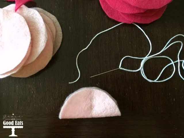 diy felt fortune cookies