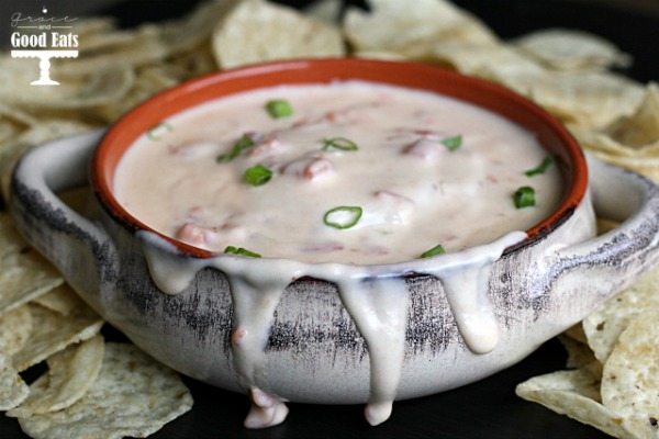 Creamy homemade queso without Velveeta. This queso only needs a few simple ingredients.