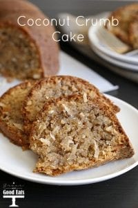 Coconut Crumb Cake aka Vanilla Wafer Cake