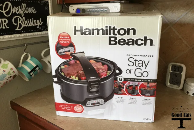 Hamilton Beach Slow Cooker Giveaway and Fall Harvest Detox Soup