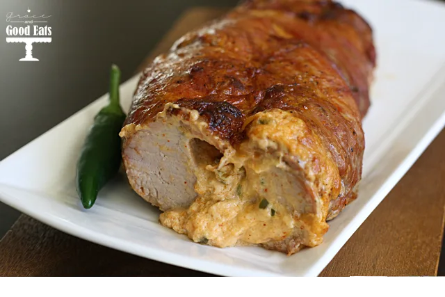 Cheesy Jalapeno Stuffed Pork- an easy weeknight dinner!