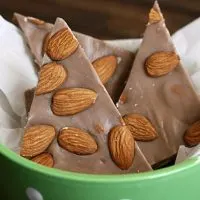 homemade chocolate almond candy