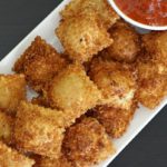 These Fried Ravioli are perfectly poppable and shareable as an appetizer or game day eat, but filling enough to serve with a salad for dinner.