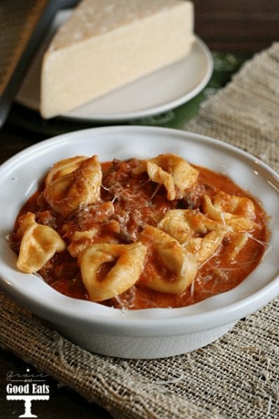 Tortellini Soup - Grace and Good Eats