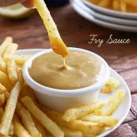 This Homemade Fry Sauce is so good with chicken nuggets or tenders, delicious with fries!