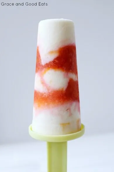 yogurt and fruit pop