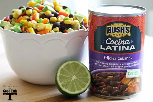 This Spicy Black Bean Corn Salad is a perfect side for a Tex-Mex meal, or a delicious dip as a pre-dinner or party appetizer. Serve it with your favorite tortilla chips and you have a fresh dish that's packed with flavor.