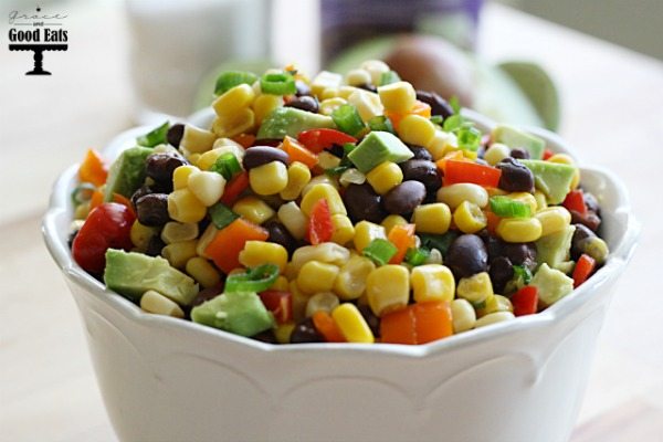 This Spicy Black Bean Corn Salad is a perfect side for a Tex-Mex meal, or a delicious dip as a pre-dinner or party appetizer. Serve it with your favorite tortilla chips and you have a fresh dish that's packed with flavor.