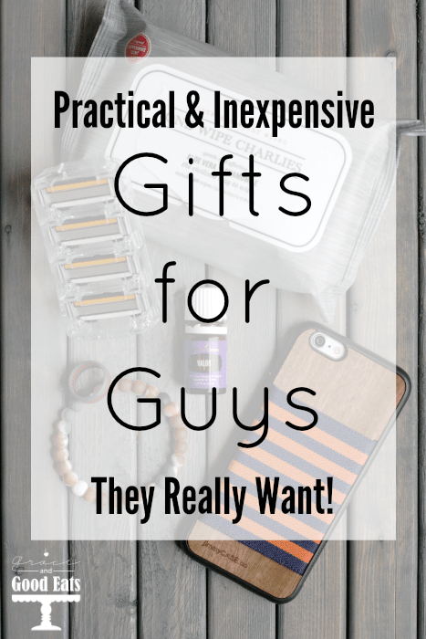 Practical and Inexpensive GIFTS FOR GUYS they really want! (My husband loves them all!)