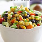 This Spicy Black Bean Corn Salad is a perfect side for a Tex-Mex meal, or a delicious dip as a pre-dinner or party appetizer. Serve it with your favorite tortilla chips and you have a fresh dish that's packed with flavor.