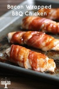 Bacon Wrapped BBQ Chicken