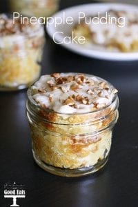 Pineapple Pudding Cake