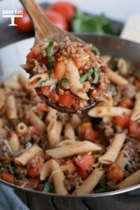 Italian Sausage Pizza Pasta