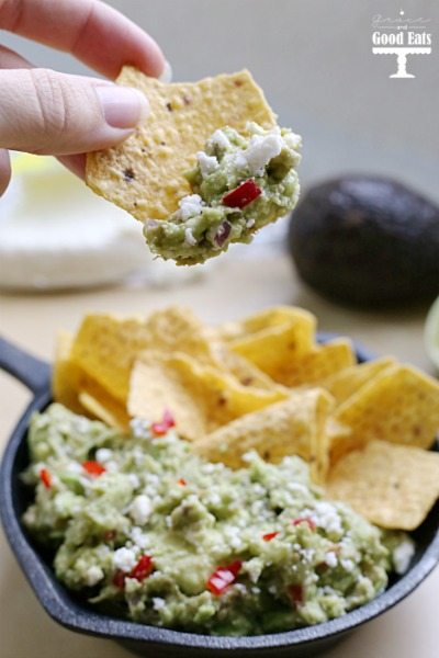 Queso Fresco Guacamole - Grace and Good Eats