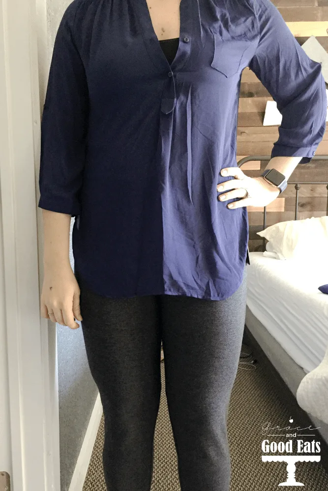 Sitch Fix Review: This month I requested loungewear. Stitchfix sent me the Campbelle Ribbed Knit Top, Danay Striped Open Drape Cardigan, Madrella Knit Pocket Tank, Colibri Solid Tab Sleeve Blouse, and Camilla Fleece Lined Drawstring Jogger Pants.