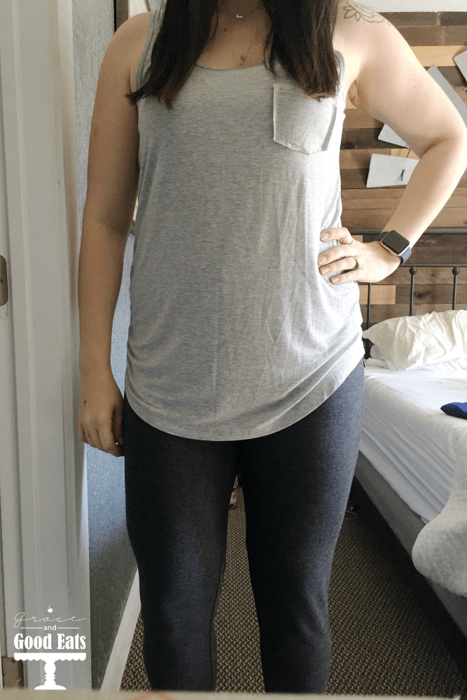 Sitch Fix Review: This month I requested loungewear. Stitchfix sent me the Campbelle Ribbed Knit Top, Danay Striped Open Drape Cardigan, Madrella Knit Pocket Tank, Colibri Solid Tab Sleeve Blouse, and Camilla Fleece Lined Drawstring Jogger Pants.