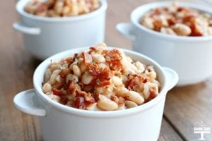 Slow Cooked Bacon and Beans