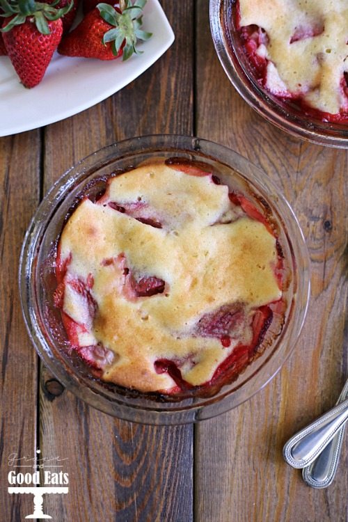 baked custard in a glass dish 