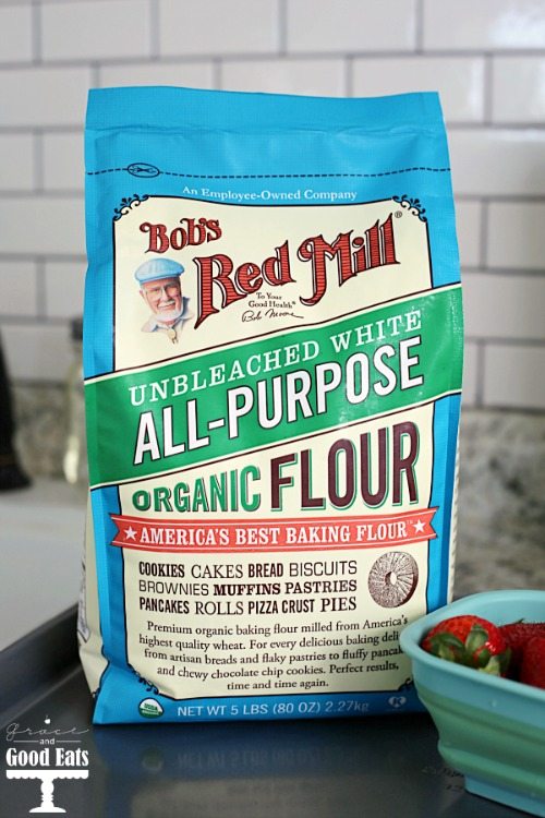bag of Bob's Red Mill flour