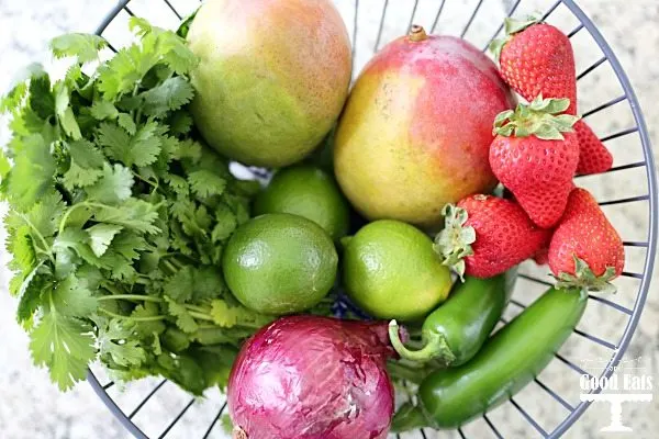 wire basket filled with fruits and vegetables