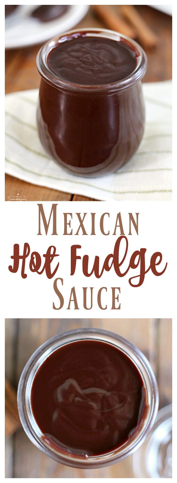 Make this delicious Mexican Hot Fudge Sauce at home and you will never buy it from the store again!