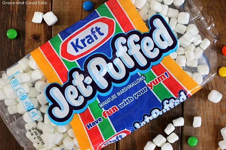 bag of Kraft Jet-Puffed Mini Marshmallows