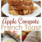 This Apple Compote French Toast brings the flavors of fall to a classic breakfast treat. Delicious all on its own but you can't go wrong with a drizzle of real maple syrup!