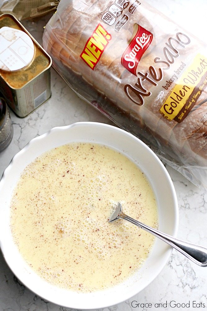 egg mixture for French toast
